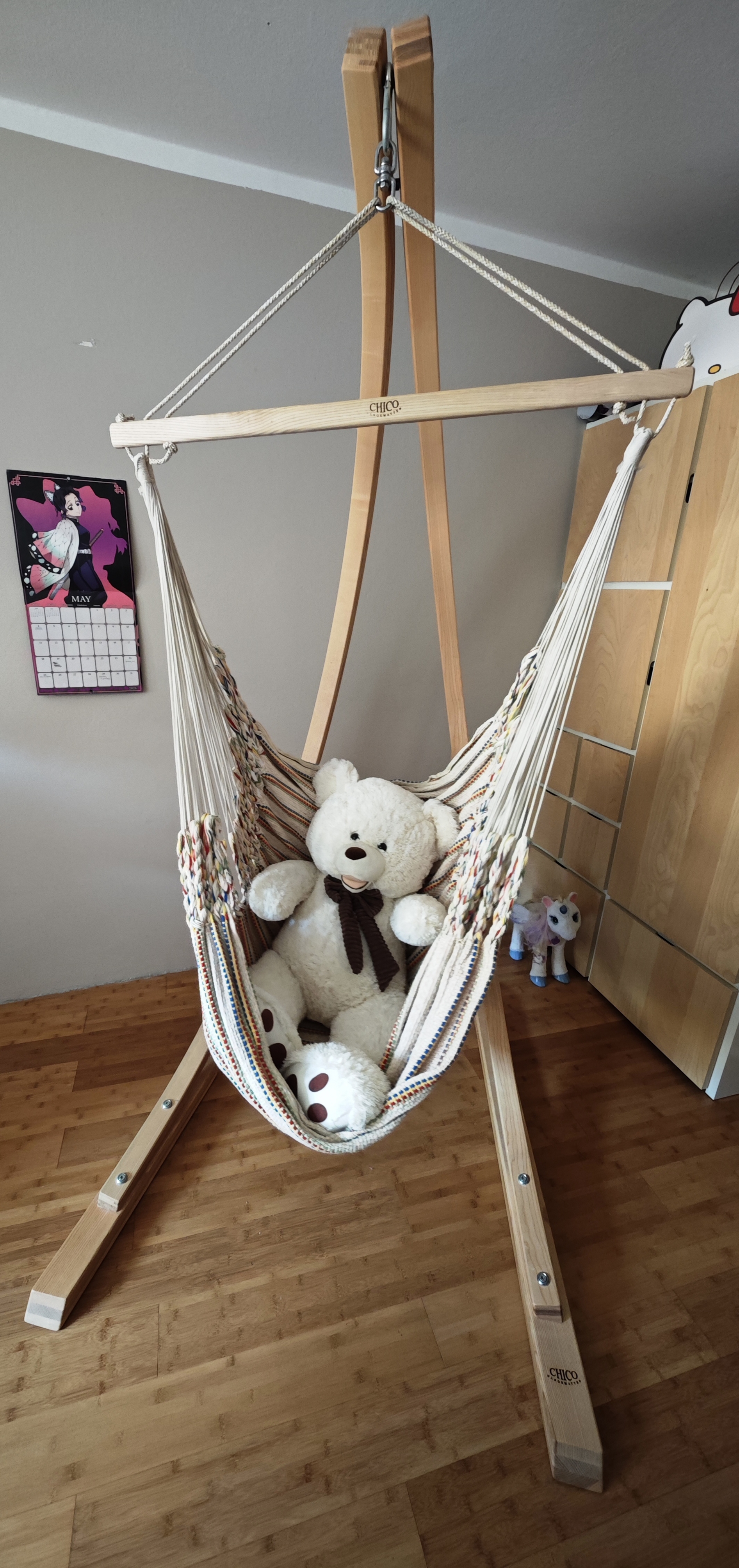 CHICO Hängesessel mit Gestell (Indoor)