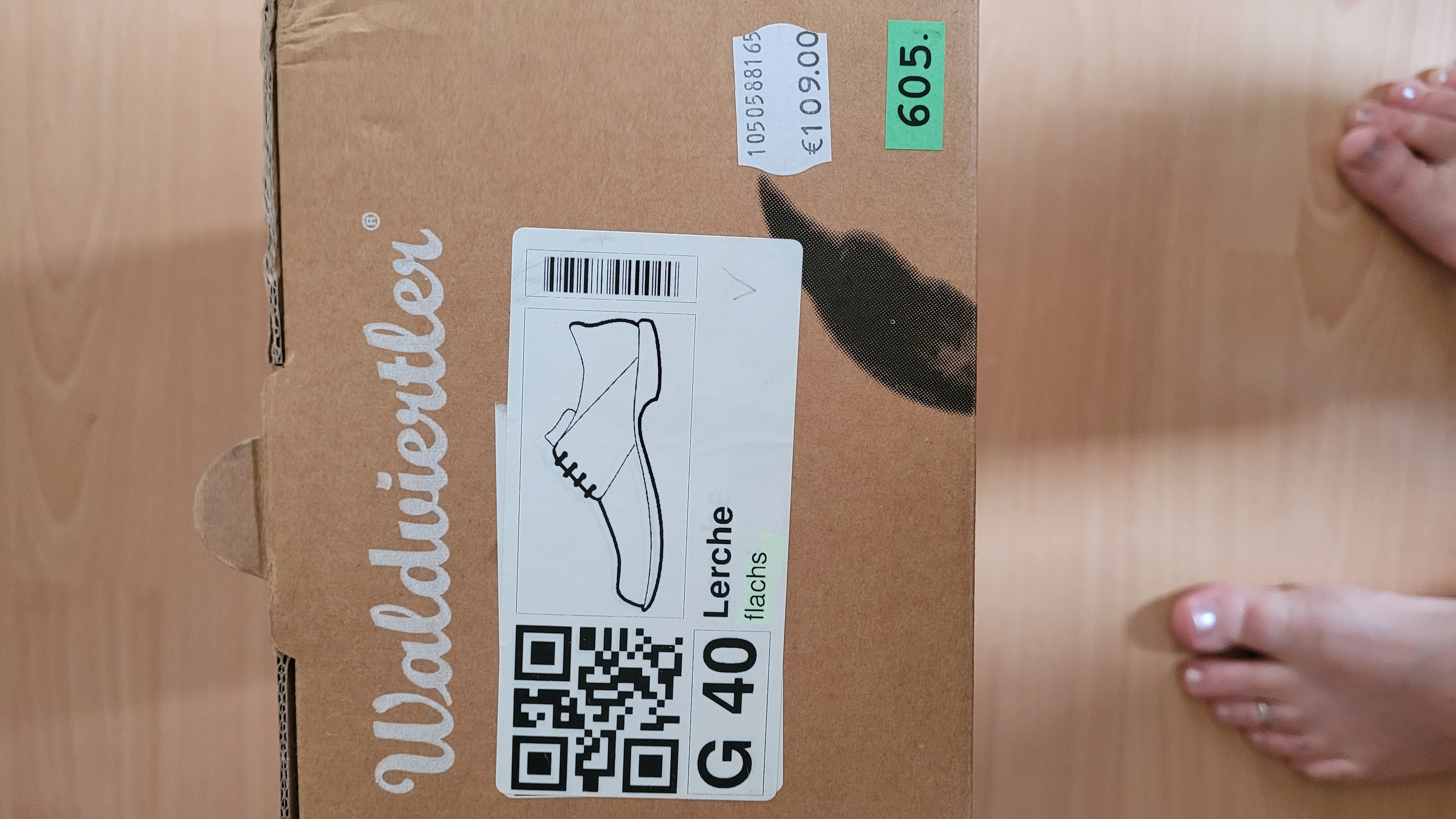 Lerche flachs Gr. 40 wie neu