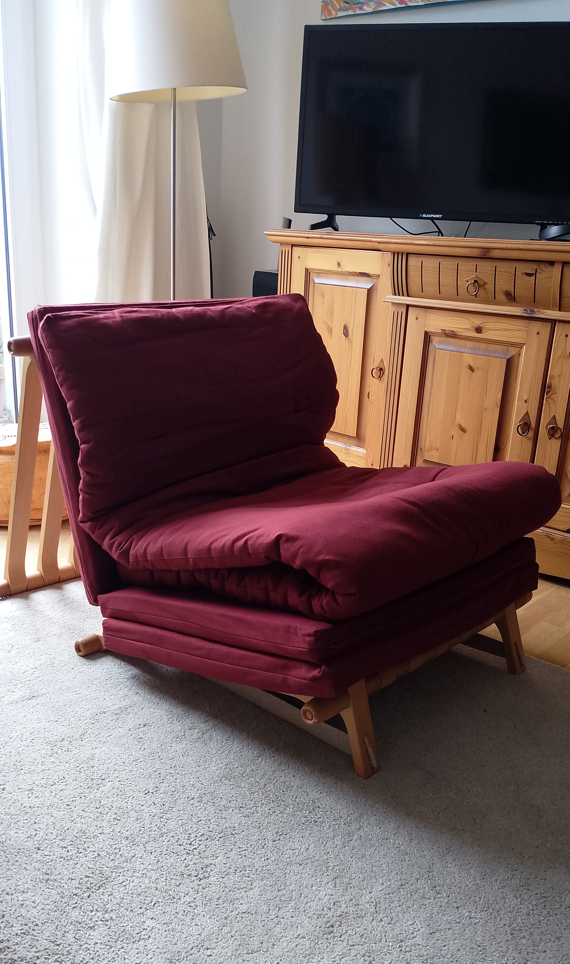 Alphonsa Sofano 70 cm Bordeaux