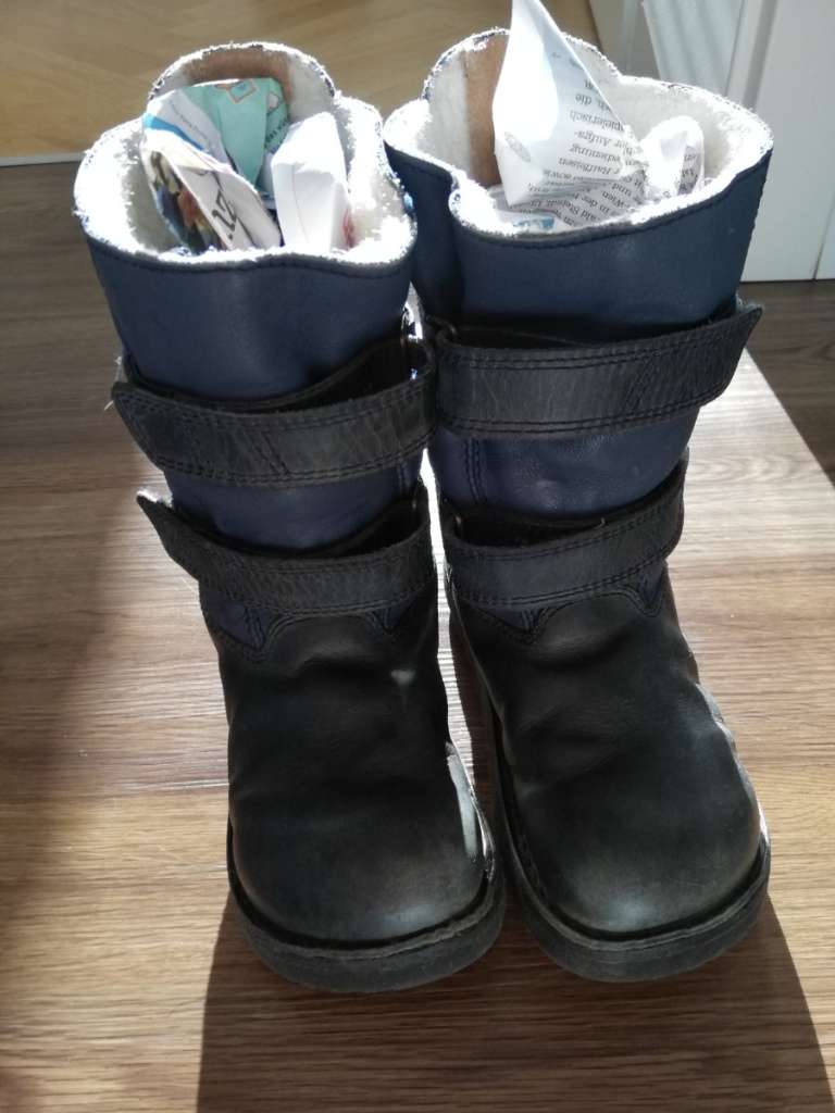 Waldviertler Sternstiefel/ Winterstiefel, Größe 31