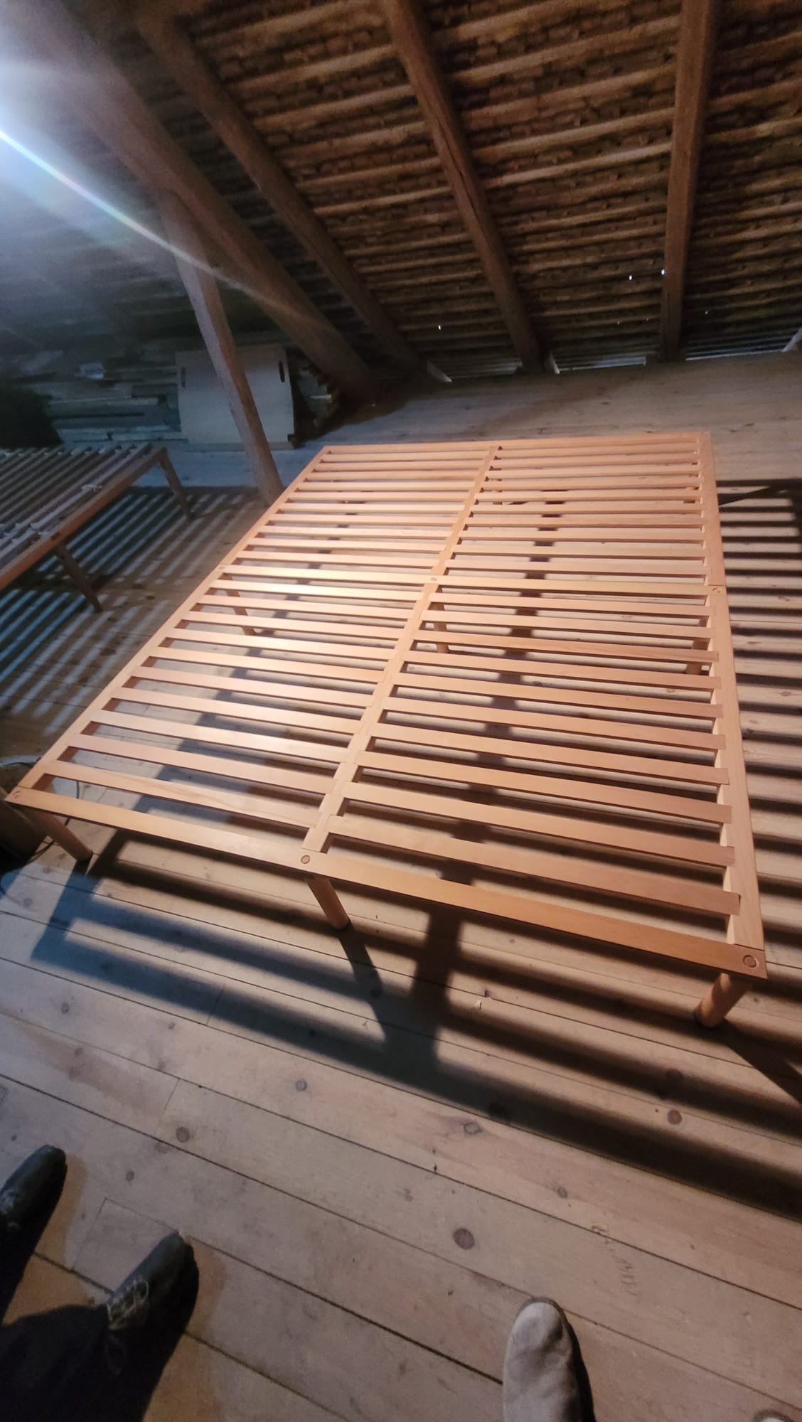 Doppelbett GEA Blackbird, Extragröße, 226 cm lang