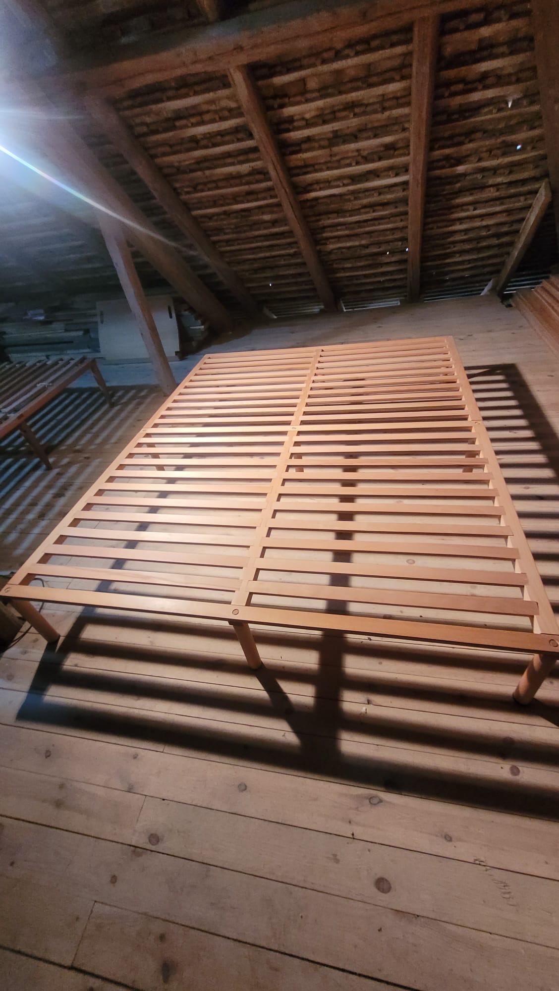 Doppelbett GEA Blackbird, Extragröße, 226 cm lang