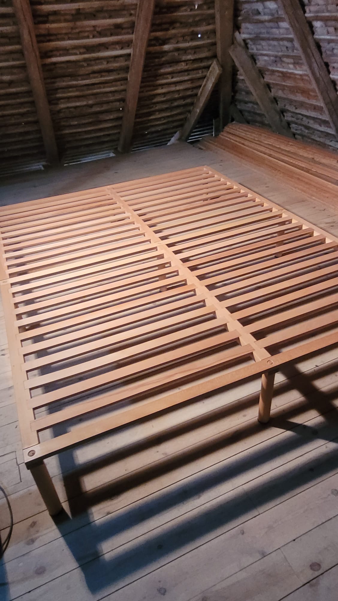 Doppelbett GEA Blackbird, Extragröße, 226 cm lang