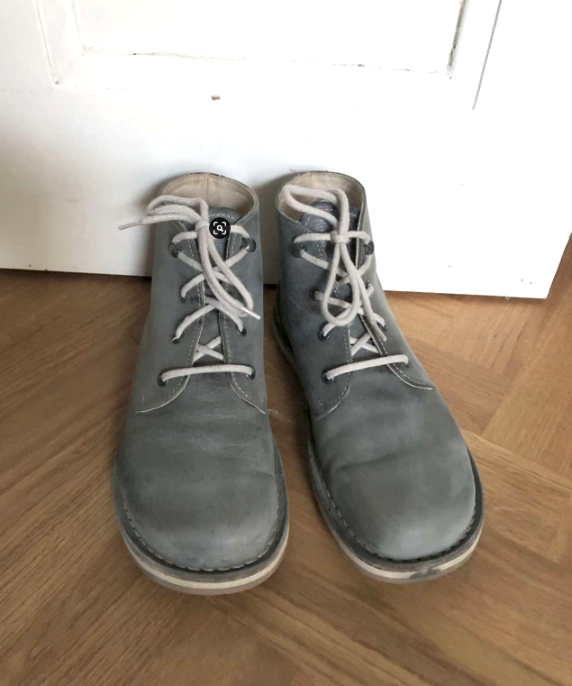 Gea - Tramper Flex, Rauhleder taubenblau