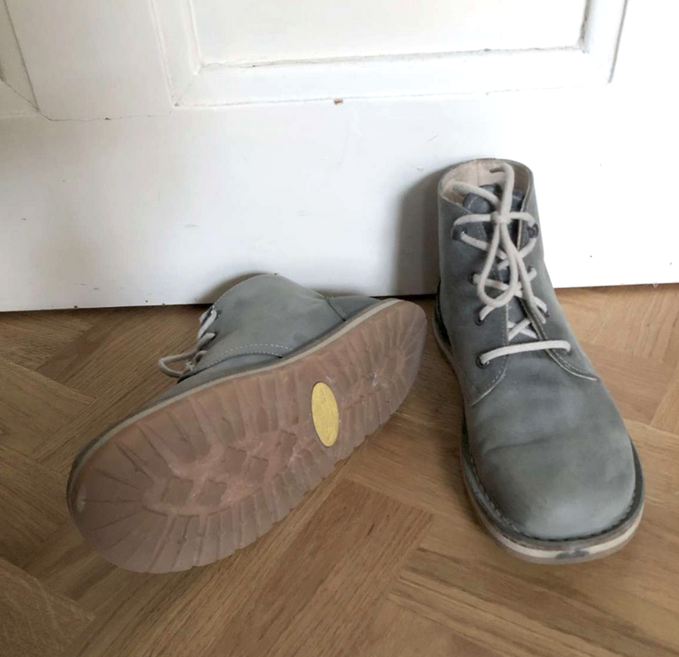 Gea - Tramper Flex, Rauhleder taubenblau