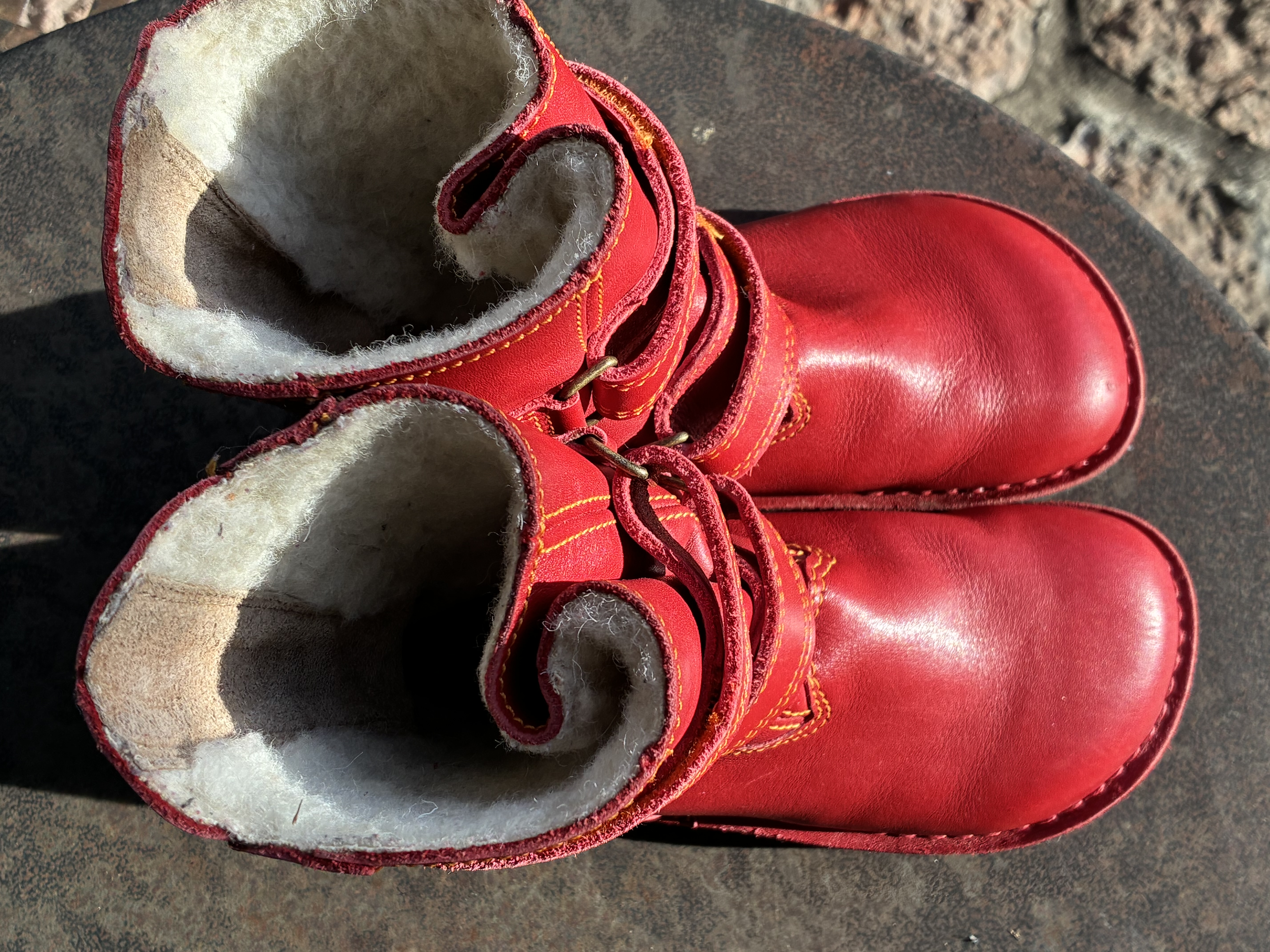Winterstiefel - Größe 31 - rot