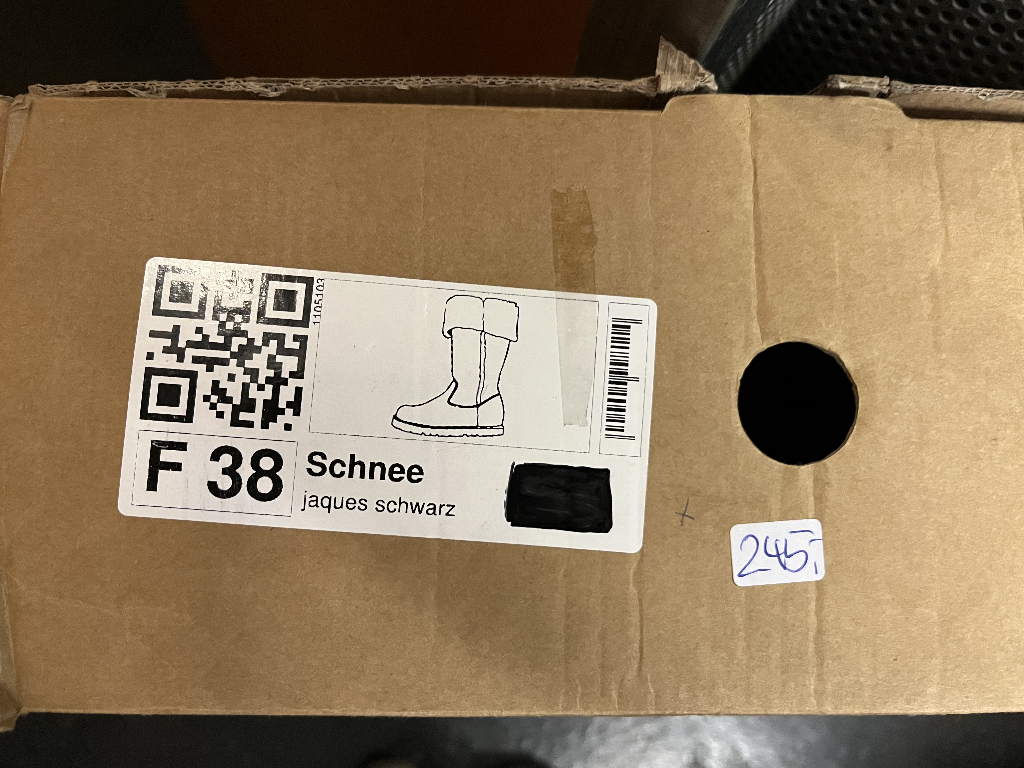 Stiefel „Schnee“ jaques schwarz