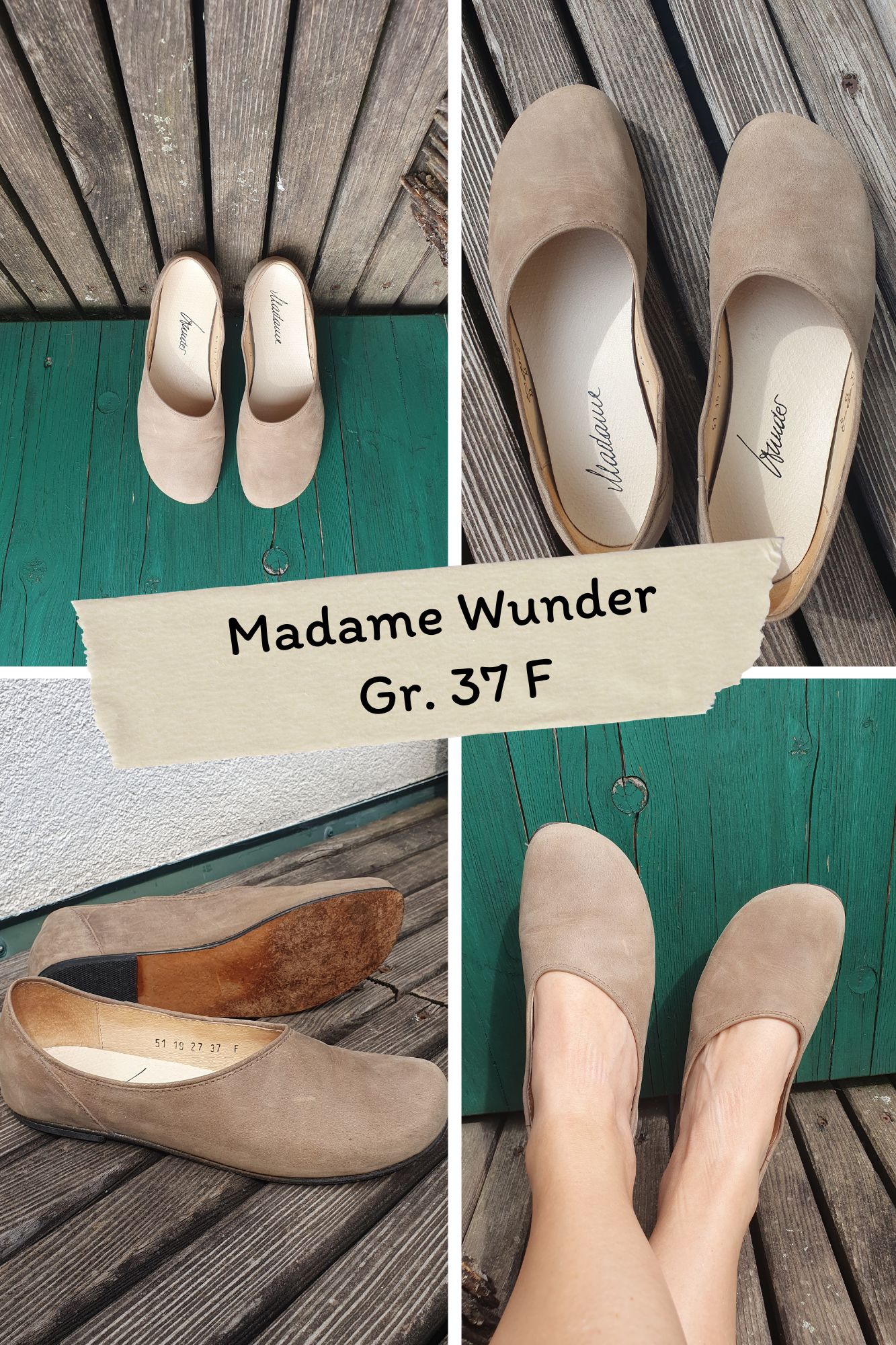 Madame Wunder flachs Gr. 37 F