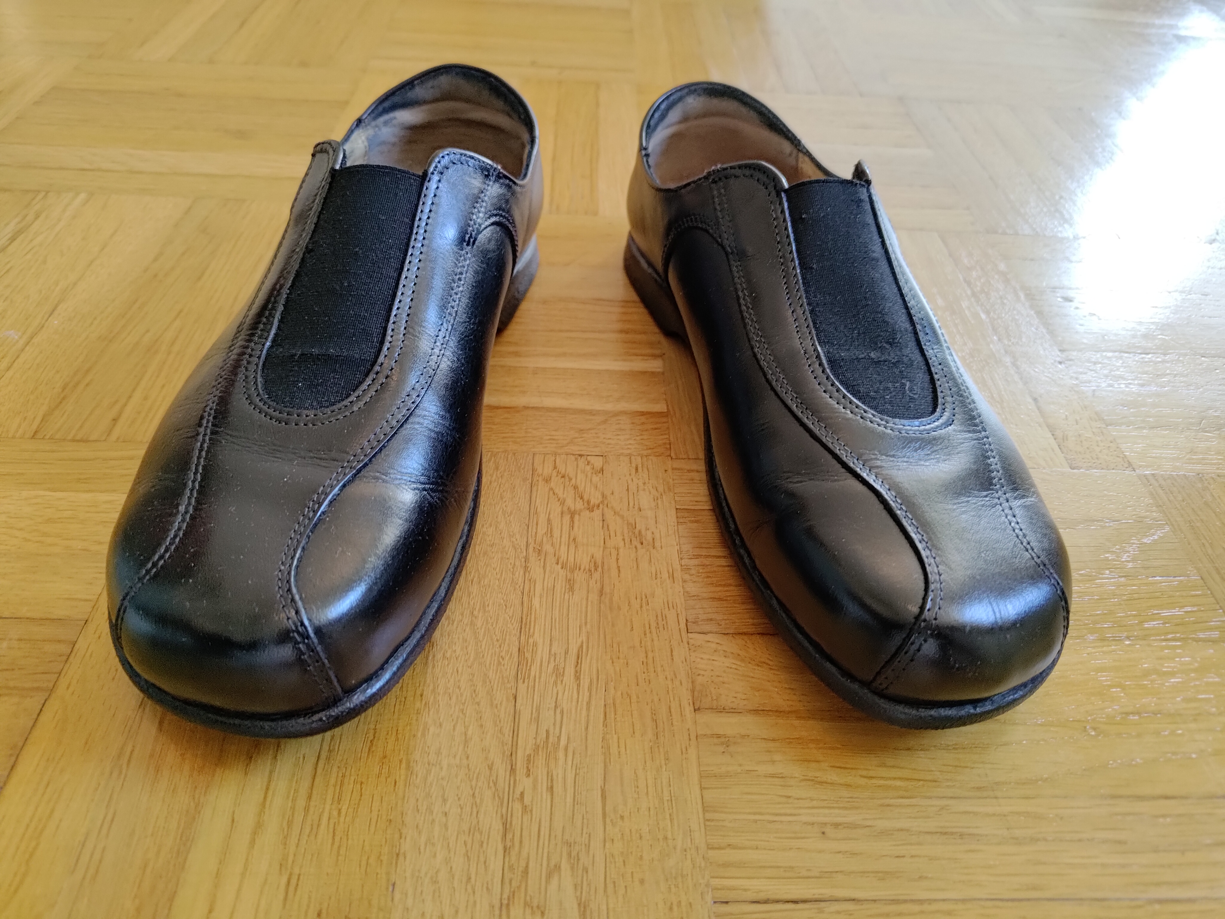 Schlüpfschuhe, F 38, schwarz