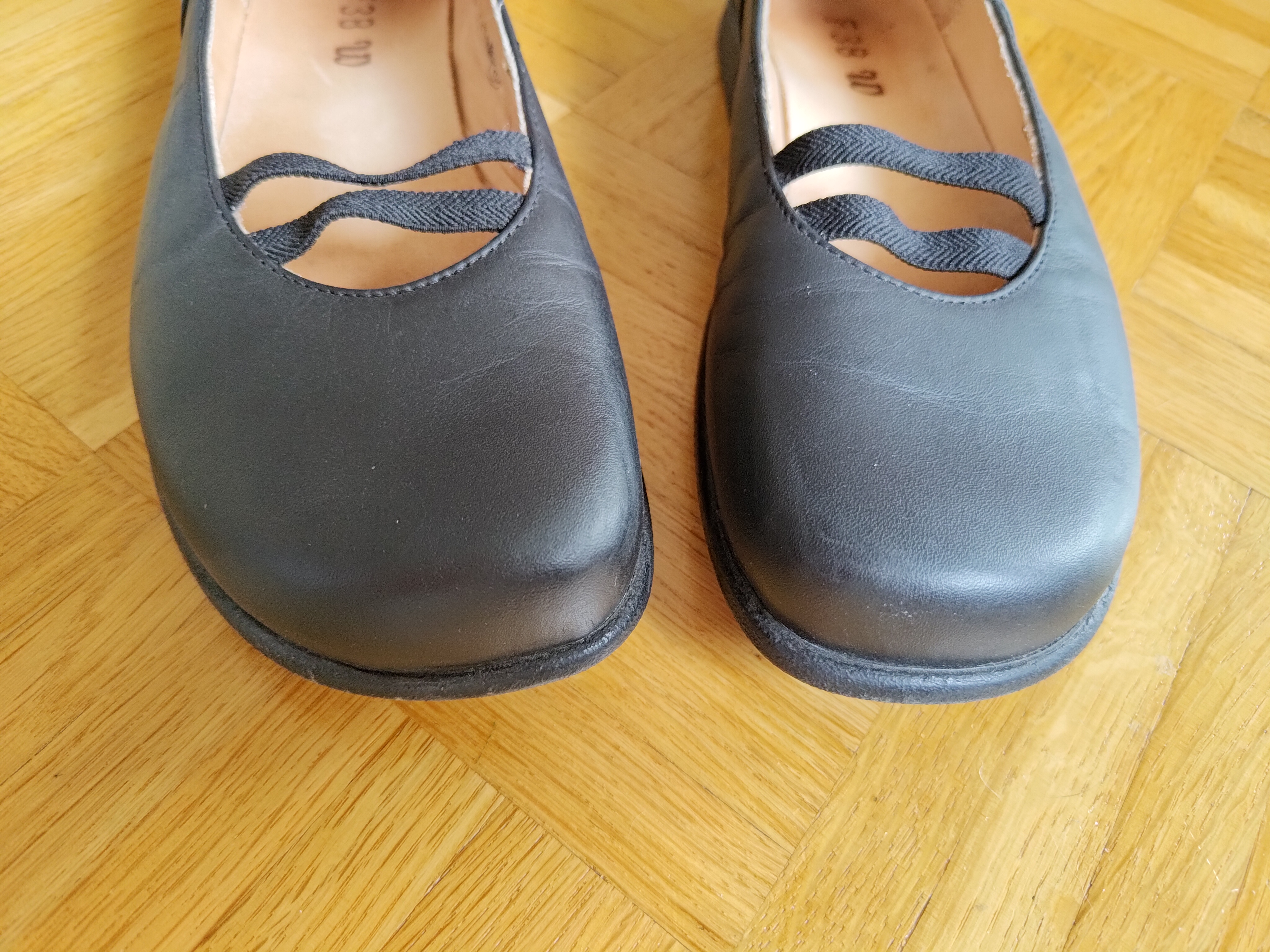 Ballerinas Schwarz F38 - Neuwertig
