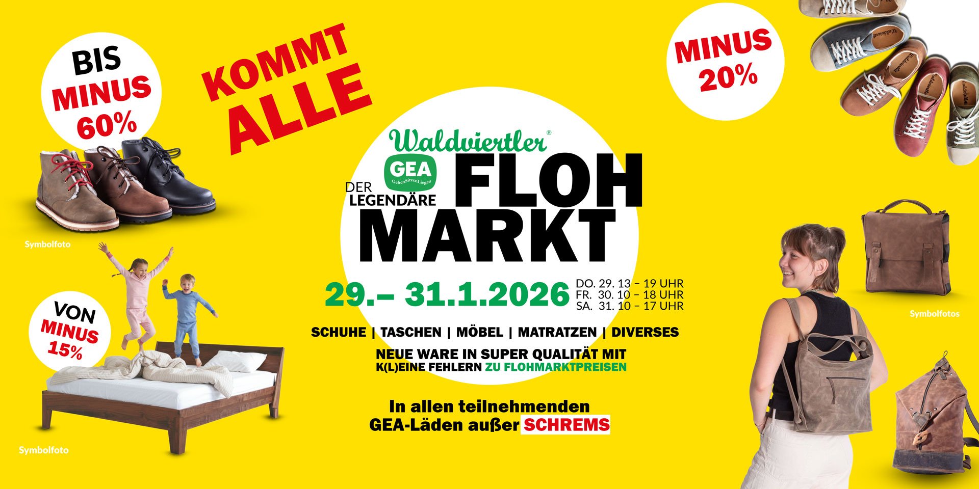 Waldviertler Flohmarkt von 29. bis 31. Jänner!