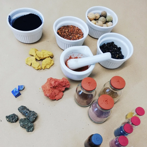Die Naturfarbenmacherwerkstatt